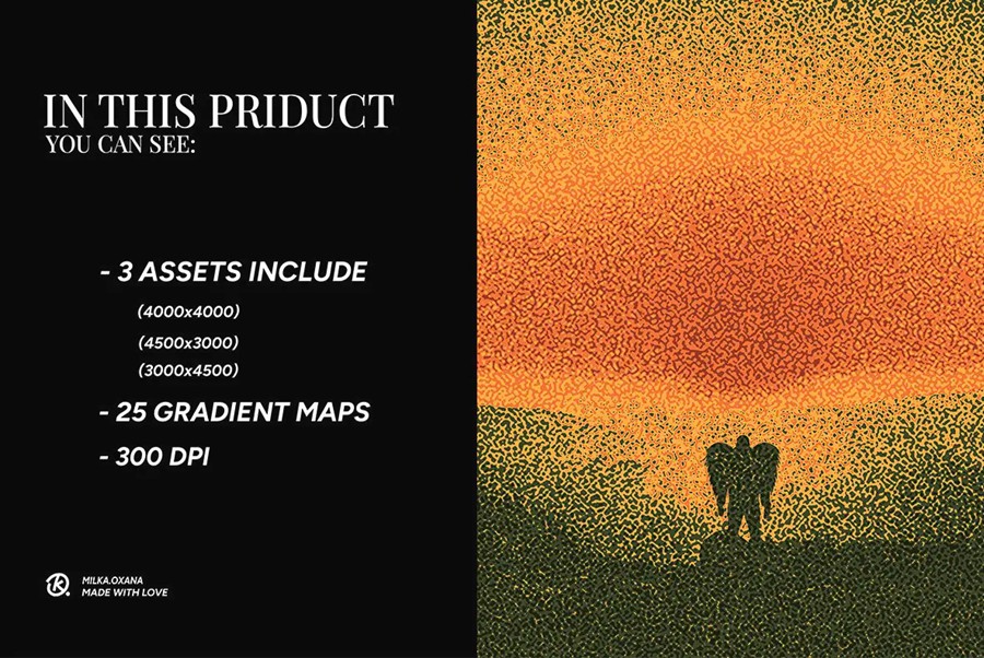 复古半色调颗粒纹理渐变照片效果ps特效滤镜样机 Grain Shaded Gradient Maps Effect 插件预设 第3张-素材湾丨精选海外优质设计素材资源 复古半色调颗粒纹理渐变照片效果ps特效滤镜样机 Grain Shaded Gradient Maps Effect 插件预设 sucaiwan.com