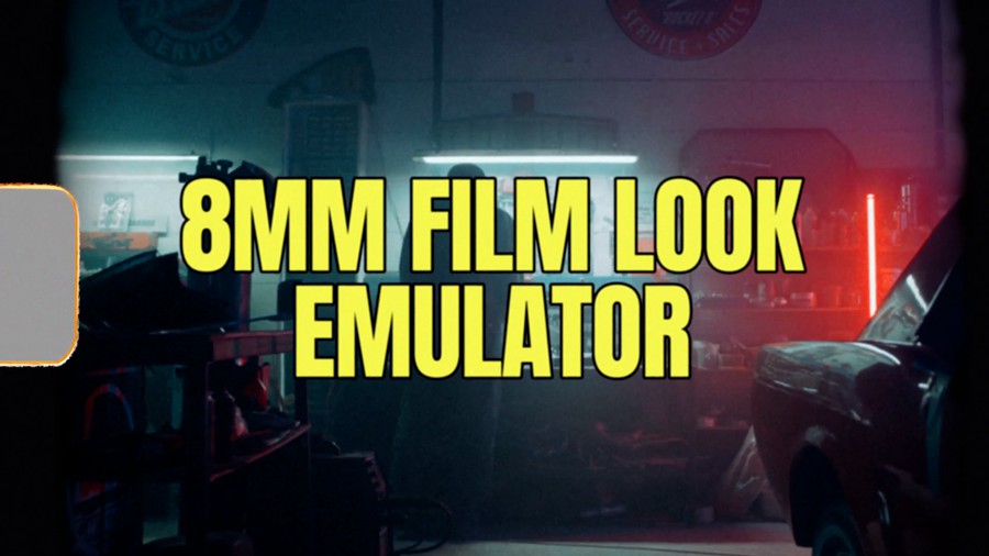 4K复古经典8MM胶片模拟颗粒划痕胶片效果AE模板8mm Film Look Emulator 影视音频 sucaiwan.com