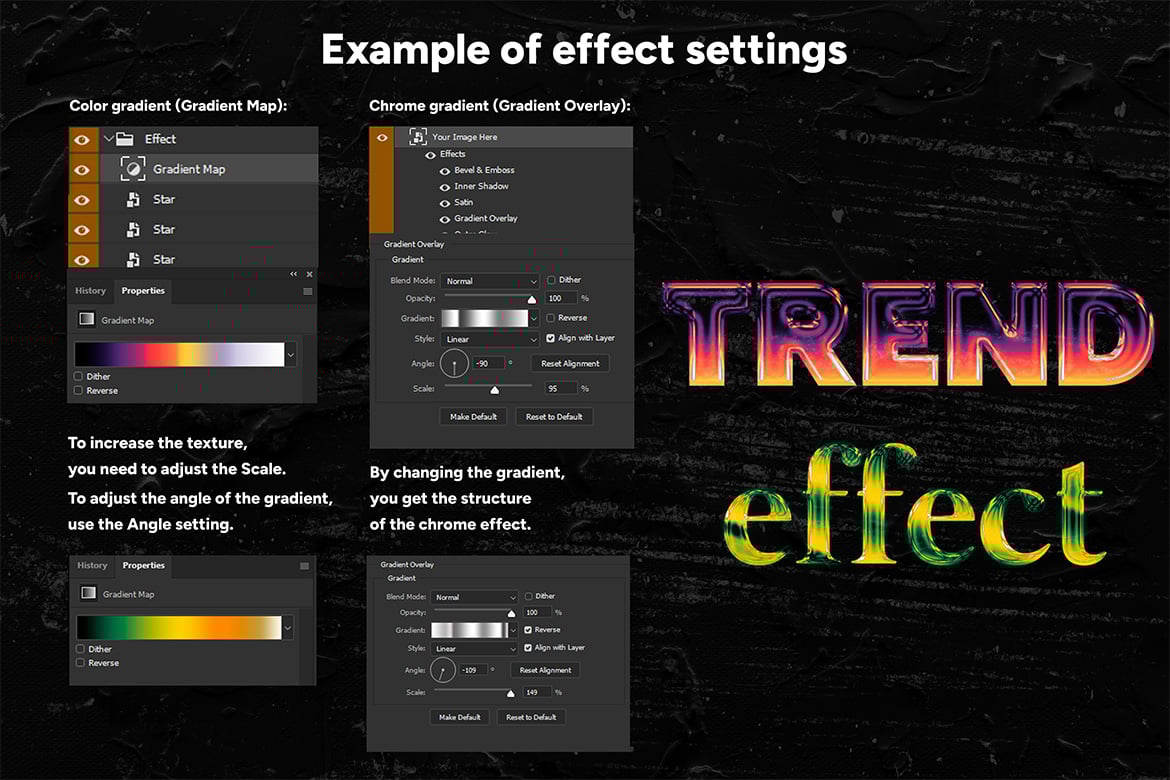 复古y2k金属渐变文本效果ps特效滤镜样机素材 Gradient Chrome Text Effect 插件预设 第3张-素材湾丨精选海外优质设计素材资源 复古y2k金属渐变文本效果ps特效滤镜样机素材 Gradient Chrome Text Effect 插件预设 sucaiwan.com