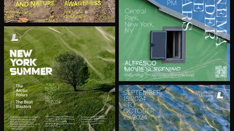 4K时尚塑料包装纹理视频动画AE/FCPX模板 Plastic Wrappers - Glass Disruptions 影视音频 sucaiwan.com