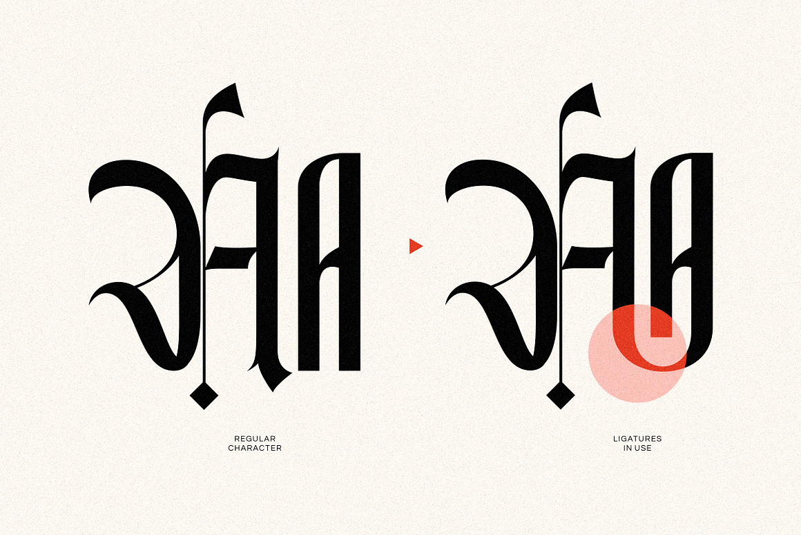 现代哥特式品牌海报徽标设计装饰英文字体安装包 Rumonds – Blackletter Gothic 设计素材 第4张-素材湾丨精选海外优质设计素材资源 现代哥特式品牌海报徽标设计装饰英文字体安装包 Rumonds – Blackletter Gothic 设计素材 sucaiwan.com