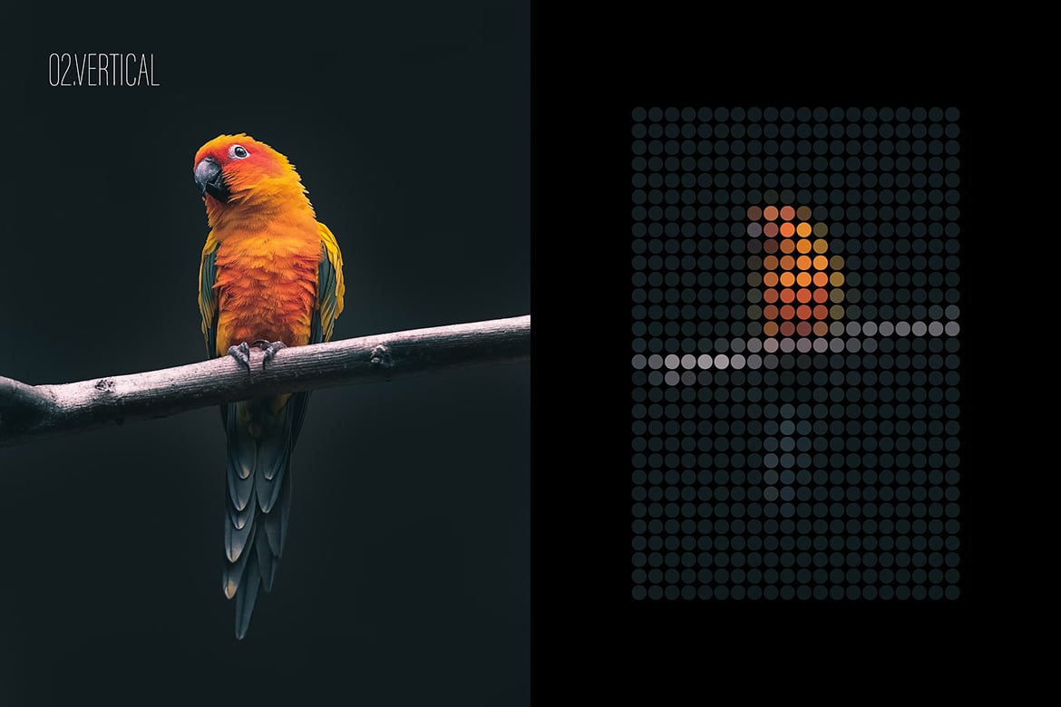 圆形网格马赛克照片效果ps特效滤镜样机 Mosaic Photoshop Effect 插件预设 第4张-素材湾丨精选海外优质设计素材资源 圆形网格马赛克照片效果ps特效滤镜样机 Mosaic Photoshop Effect 插件预设 sucaiwan.com