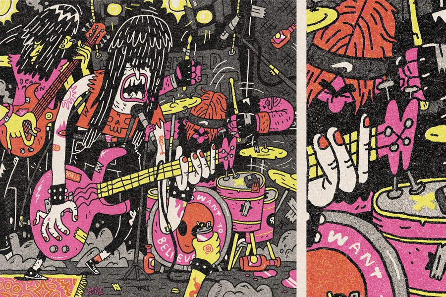 Procreate笔刷:复古老式Risograph打印污迹美感纸张纹理叠印墨水Procreate笔刷 TGTS – RizzCraft 笔刷资源 第11张-素材湾丨精选海外优质设计素材资源 Procreate笔刷:复古老式Risograph打印污迹美感纸张纹理叠印墨水Procreate笔刷 TGTS – RizzCraft 笔刷资源 sucaiwan.com