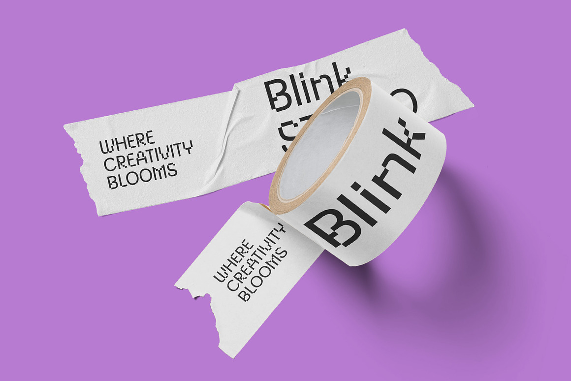 复古像素风品牌海报游戏设计无衬线英文字体安装包 Robert – Pixel Font 设计素材 sucaiwan.com