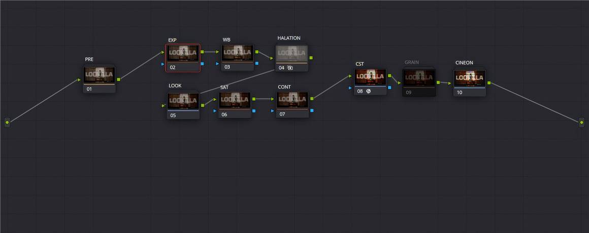 怀旧电影外观柯达Kodak 2383 D55胶片模拟达芬奇调色Powergrade节点预设 Julian Sanchez – LOOKILLA Powergrade 插件预设 sucaiwan.com