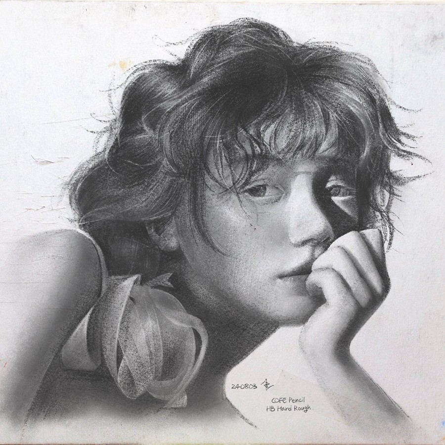 真实铅笔素描木炭笔线条绘画插画procreate笔刷画笔素材 CRISP Pencil Pack for Procreate 笔刷资源 sucaiwan.com