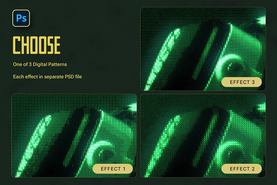 复古CRT赛博朋克像素颗粒LED屏幕照片效果PS修图特效滤镜插件设计素材 Digital Monitor Photo Effect 插件预设 第3张-素材湾丨精选海外优质设计素材资源 复古CRT赛博朋克像素颗粒LED屏幕照片效果PS修图特效滤镜插件设计素材 Digital Monitor Photo Effect 插件预设 sucaiwan.com
