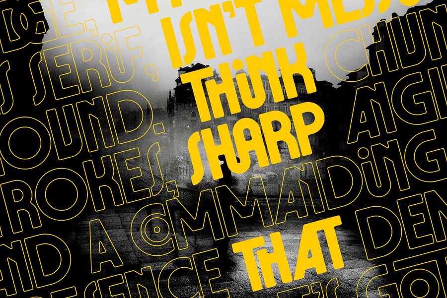 粗体现代几何美学极简艺术无衬线英文标题排版无衬线字体家族 Collidge - Bold Ligature Rich Font , 第14张-素材湾丨精选海外优质设计素材资源 粗体现代几何美学极简艺术无衬线英文标题排版无衬线字体家族 Collidge - Bold Ligature Rich Font , sucaiwan.com