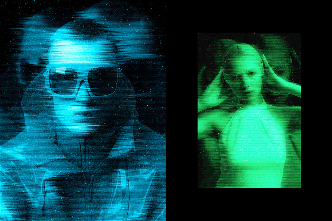 未来赛博朋克失真发光照片效果ps特效滤镜样机 Triple Hologram Photo Effect 插件预设 第2张-素材湾丨精选海外优质设计素材资源 未来赛博朋克失真发光照片效果ps特效滤镜样机 Triple Hologram Photo Effect 插件预设 sucaiwan.com