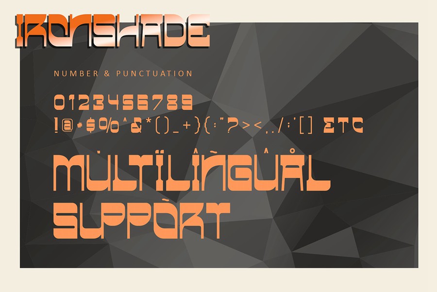 优雅品牌海报包装徽标设计衬线英文字体安装包 Ironshade 设计素材 第9张-素材湾丨精选海外优质设计素材资源 优雅品牌海报包装徽标设计衬线英文字体安装包 Ironshade 设计素材 sucaiwan.com