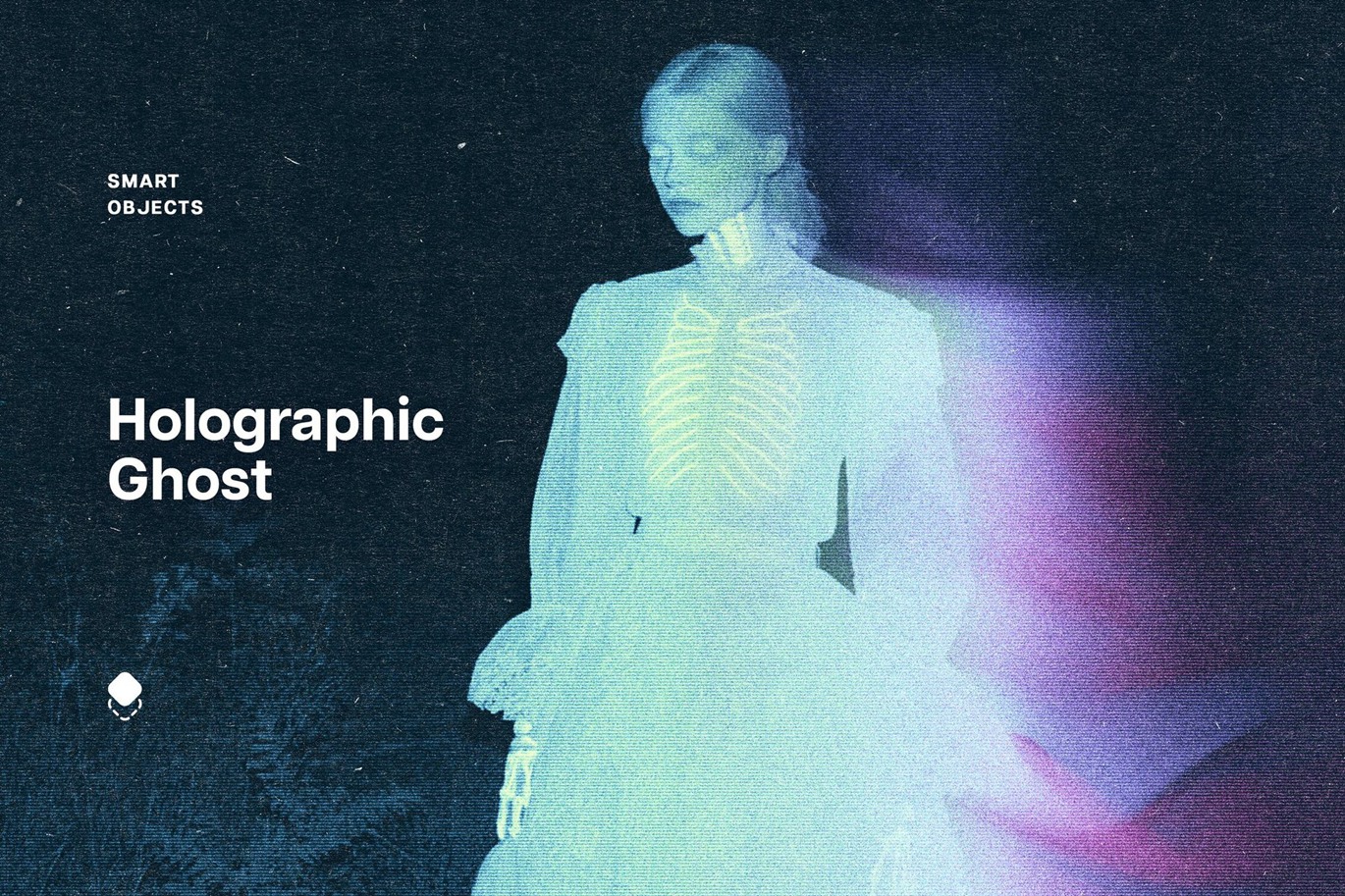 超酷做旧杂点渐变模糊VHS全息热像仪照片效果PS特效滤镜样机 Holographic Ghost Photo Effect 插件预设 第1张-素材湾丨精选海外优质设计素材资源 超酷做旧杂点渐变模糊VHS全息热像仪照片效果PS特效滤镜样机 Holographic Ghost Photo Effect 插件预设 sucaiwan.com