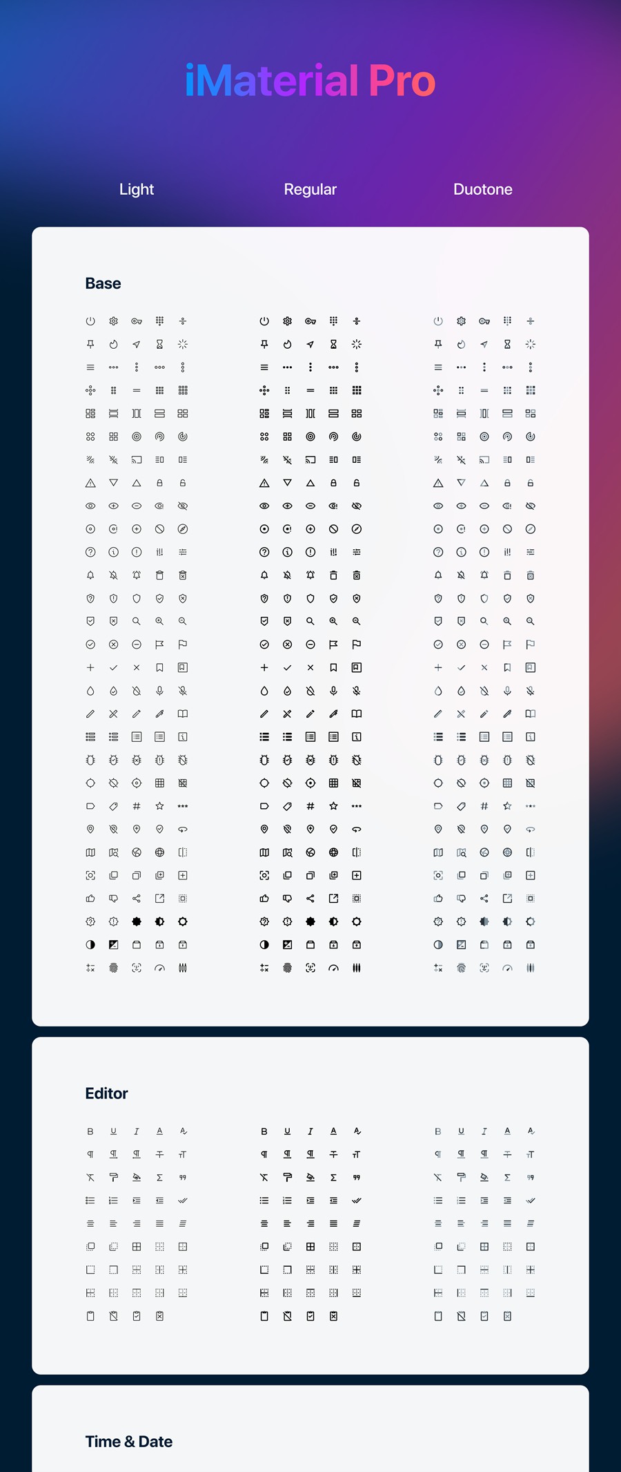 2400款精美极简APP/WEB网站界面设计矢量线条图标Icons设计Figma/Sketch/PNG格式素材 iMaterial Pro Icons 图标素材 第6张-素材湾丨精选海外优质设计素材资源 2400款精美极简APP/WEB网站界面设计矢量线条图标Icons设计Figma/Sketch/PNG格式素材 iMaterial Pro Icons 图标素材 sucaiwan.com
