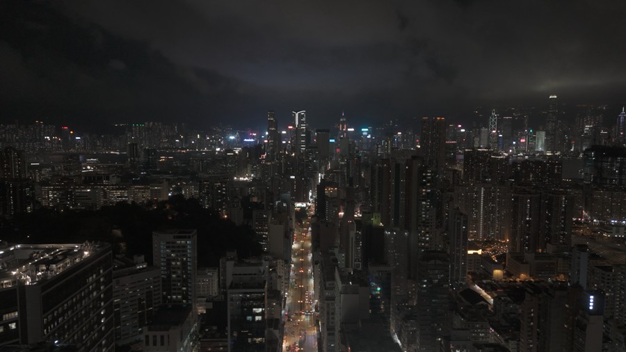 11个4K香港城市人文夜景实拍镜头原始灰片RAW视频调色素材 影视音频 sucaiwan.com