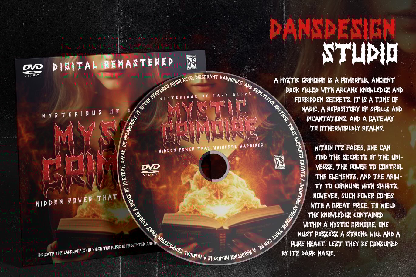 时尚复古品牌服装徽标设计Y2k装饰英文字体安装包 Obscure Metal Horror Blackletter Y2k Graffiti Font 设计素材 sucaiwan.com