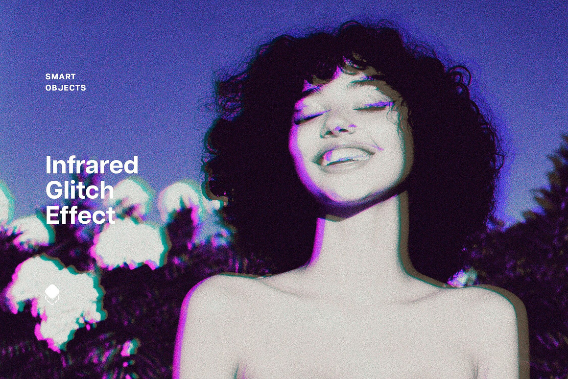迷幻故障毛刺照片效果ps特效滤镜样机素材 Infrared Glitch Photo Effect 插件预设 第1张-素材湾丨精选海外优质设计素材资源 迷幻故障毛刺照片效果ps特效滤镜样机素材 Infrared Glitch Photo Effect 插件预设 sucaiwan.com
