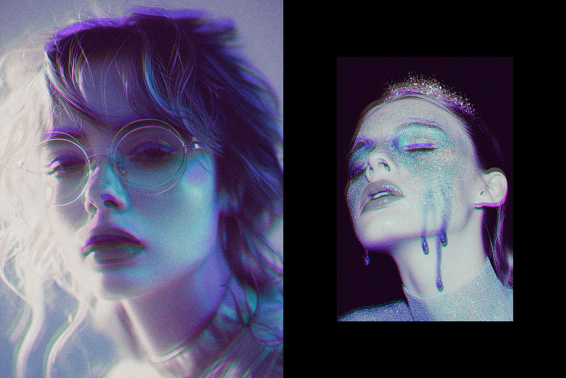 迷幻故障毛刺照片效果ps特效滤镜样机素材 Infrared Glitch Photo Effect 插件预设 第5张-素材湾丨精选海外优质设计素材资源 迷幻故障毛刺照片效果ps特效滤镜样机素材 Infrared Glitch Photo Effect 插件预设 sucaiwan.com