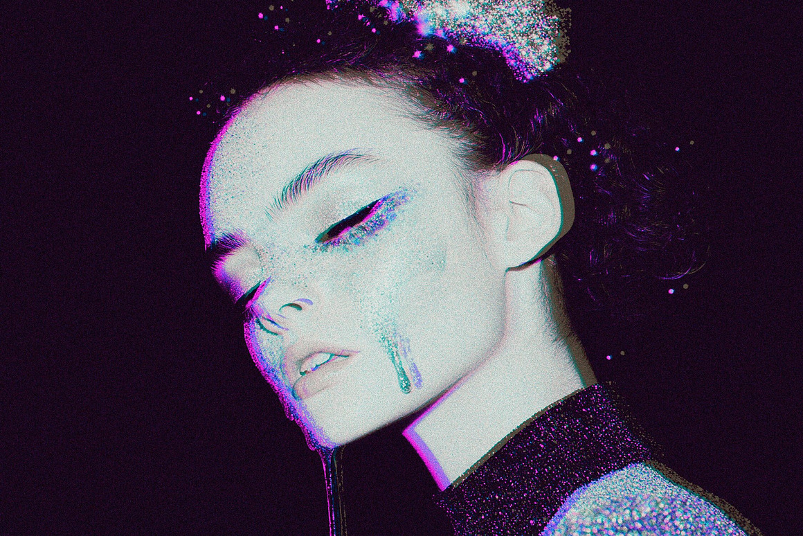 迷幻故障毛刺照片效果ps特效滤镜样机素材 Infrared Glitch Photo Effect 插件预设 第4张-素材湾丨精选海外优质设计素材资源 迷幻故障毛刺照片效果ps特效滤镜样机素材 Infrared Glitch Photo Effect 插件预设 sucaiwan.com