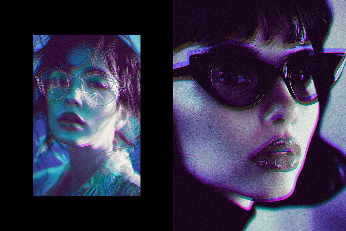 迷幻故障毛刺照片效果ps特效滤镜样机素材 Infrared Glitch Photo Effect 插件预设 第7张-素材湾丨精选海外优质设计素材资源 迷幻故障毛刺照片效果ps特效滤镜样机素材 Infrared Glitch Photo Effect 插件预设 sucaiwan.com