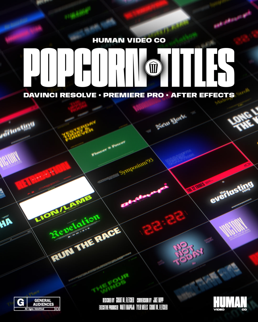 达芬奇/AE/PR模板 风格化电影大片海报标题动画特效素材 Human Video Co – POPCORN TITLES 影视音频 第1张-素材湾丨精选海外优质设计素材资源 达芬奇/AE/PR模板 风格化电影大片海报标题动画特效素材 Human Video Co – POPCORN TITLES 影视音频 sucaiwan.com