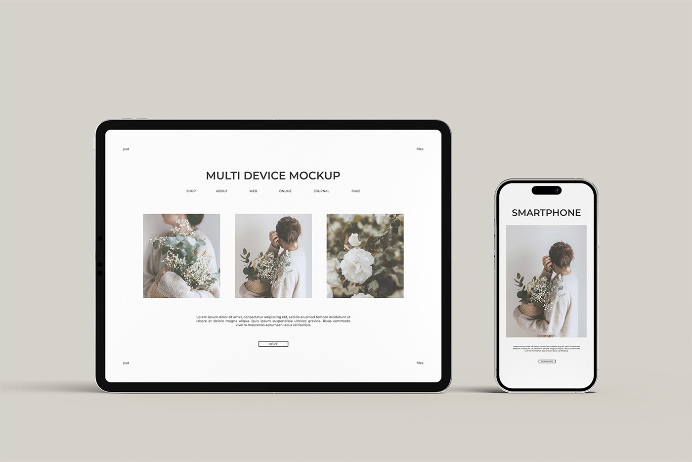 10款INS风UI界面设计iPhone手机iPad平板MacBook电脑展示PS贴图样机模板 Multi Device Mockup – Scene Creator 样机素材 第2张-素材湾丨精选海外优质设计素材资源 10款INS风UI界面设计iPhone手机iPad平板MacBook电脑展示PS贴图样机模板 Multi Device Mockup – Scene Creator 样机素材 sucaiwan.com
