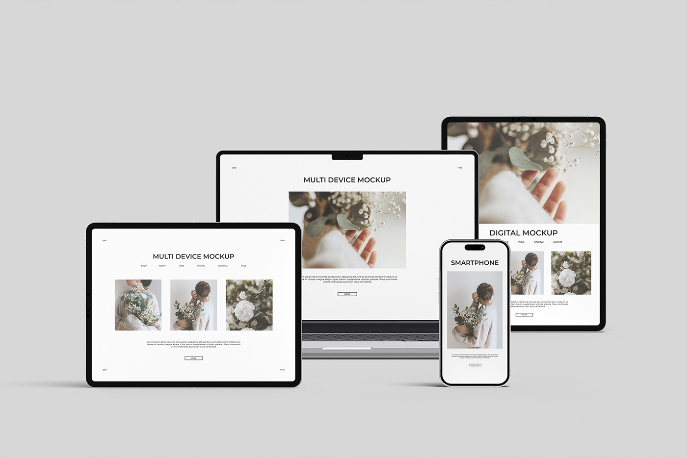 10款INS风UI界面设计iPhone手机iPad平板MacBook电脑展示PS贴图样机模板 Multi Device Mockup – Scene Creator 样机素材 第6张-素材湾丨精选海外优质设计素材资源 10款INS风UI界面设计iPhone手机iPad平板MacBook电脑展示PS贴图样机模板 Multi Device Mockup – Scene Creator 样机素材 sucaiwan.com