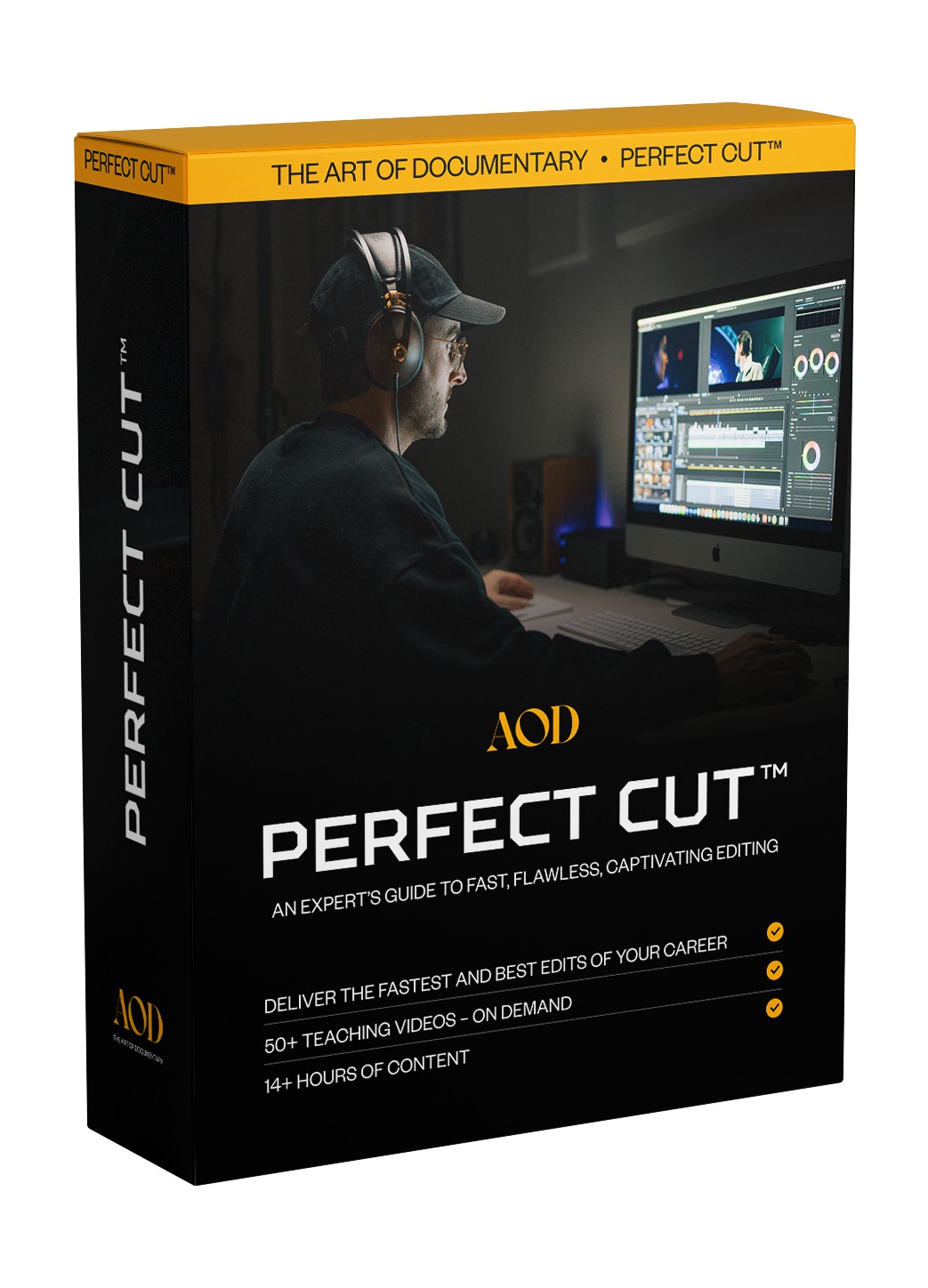 好莱坞电影大片编辑剪辑视频教程 中英文字幕 AOD – Art of Documentary – The Perfect Cut , sucaiwan.com