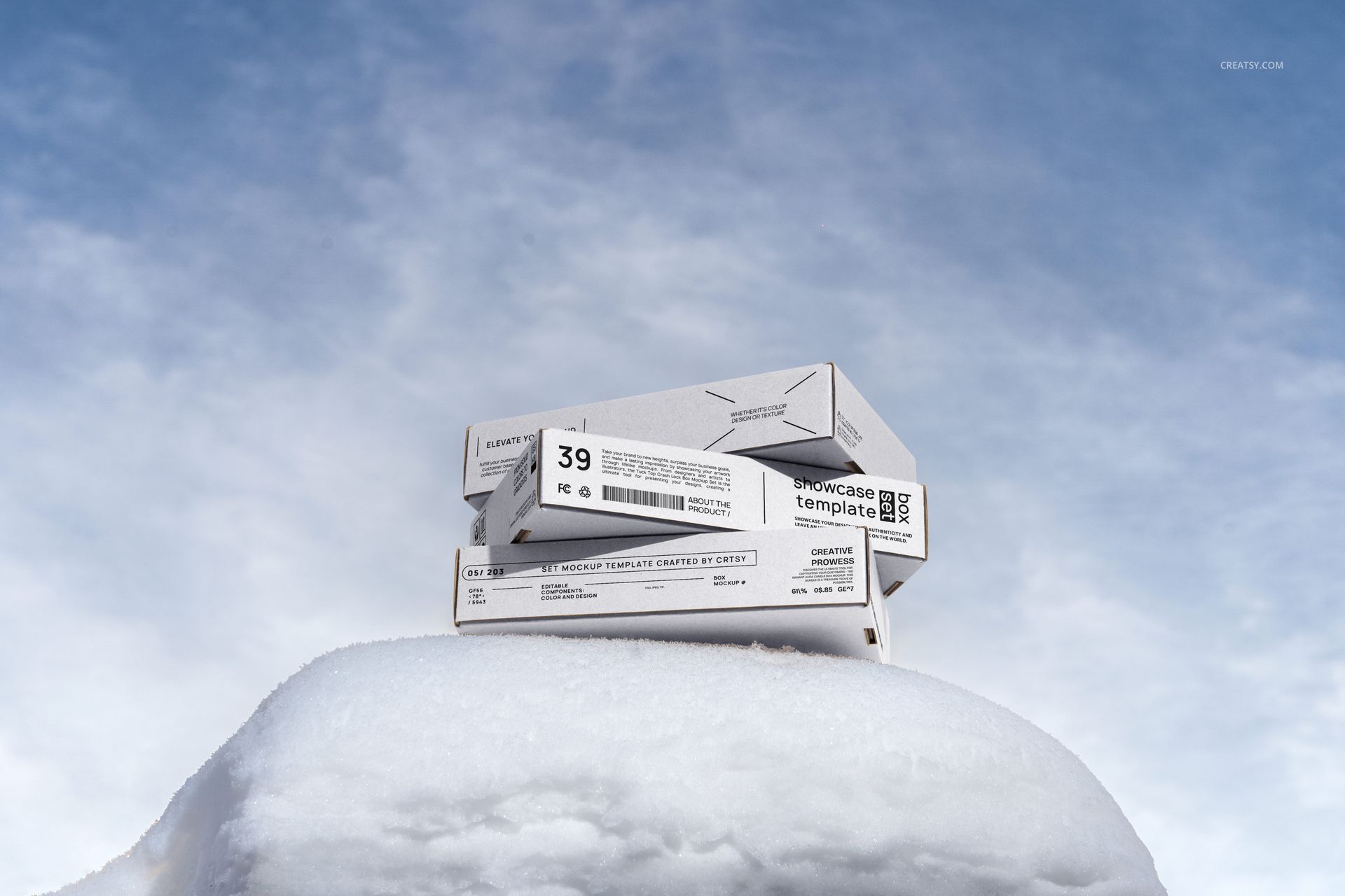 13款实拍冬天雪地场景产品包装纸盒快递盒设计展示效果图PS贴图样机模板 Mailing Box Mockup Set (Winter Edition) by Crеаtsy 样机素材 第7张-素材湾丨精选海外优质设计素材资源 13款实拍冬天雪地场景产品包装纸盒快递盒设计展示效果图PS贴图样机模板 Mailing Box Mockup Set (Winter Edition) by Crеаtsy 样机素材 sucaiwan.com