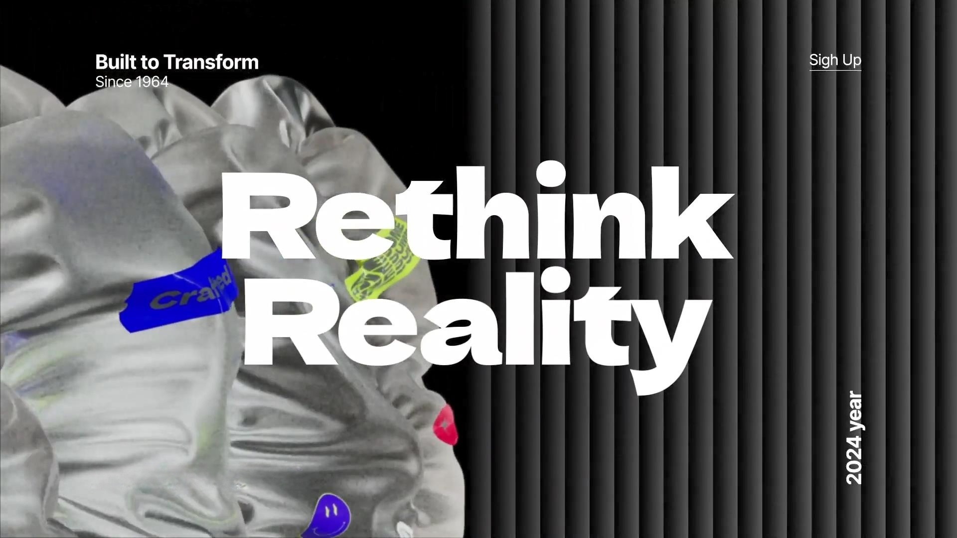 AE模板：前卫创意审美3D几何流体磨砂玻璃形状文字标题动画 3D Typography and Stickers After Effects Template 影视音频 sucaiwan.com