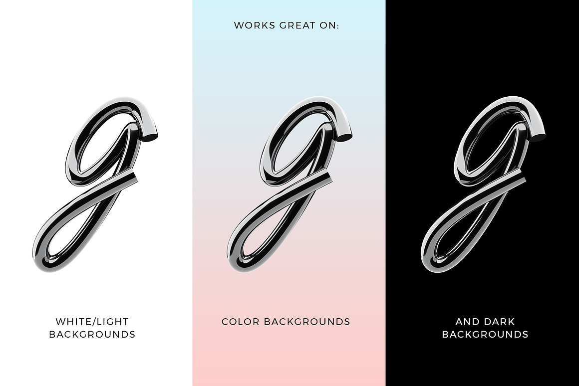 复古Y2K风格科幻3D金属镀铬潮流英文字母数字符号PNG免抠素材 Chrome 3D Lettering Set 图片素材 第3张-素材湾丨精选海外优质设计素材资源 复古Y2K风格科幻3D金属镀铬潮流英文字母数字符号PNG免抠素材 Chrome 3D Lettering Set 图片素材 sucaiwan.com