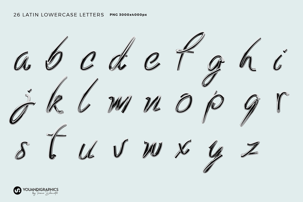 复古Y2K风格科幻3D金属镀铬潮流英文字母数字符号PNG免抠素材 Chrome 3D Lettering Set 图片素材 第10张-素材湾丨精选海外优质设计素材资源 复古Y2K风格科幻3D金属镀铬潮流英文字母数字符号PNG免抠素材 Chrome 3D Lettering Set 图片素材 sucaiwan.com