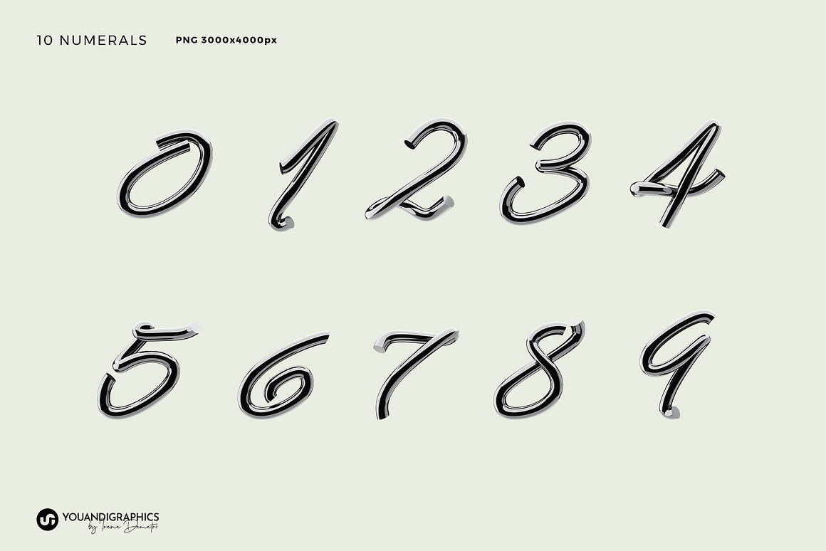 复古Y2K风格科幻3D金属镀铬潮流英文字母数字符号PNG免抠素材 Chrome 3D Lettering Set 图片素材 第11张-素材湾丨精选海外优质设计素材资源 复古Y2K风格科幻3D金属镀铬潮流英文字母数字符号PNG免抠素材 Chrome 3D Lettering Set 图片素材 sucaiwan.com