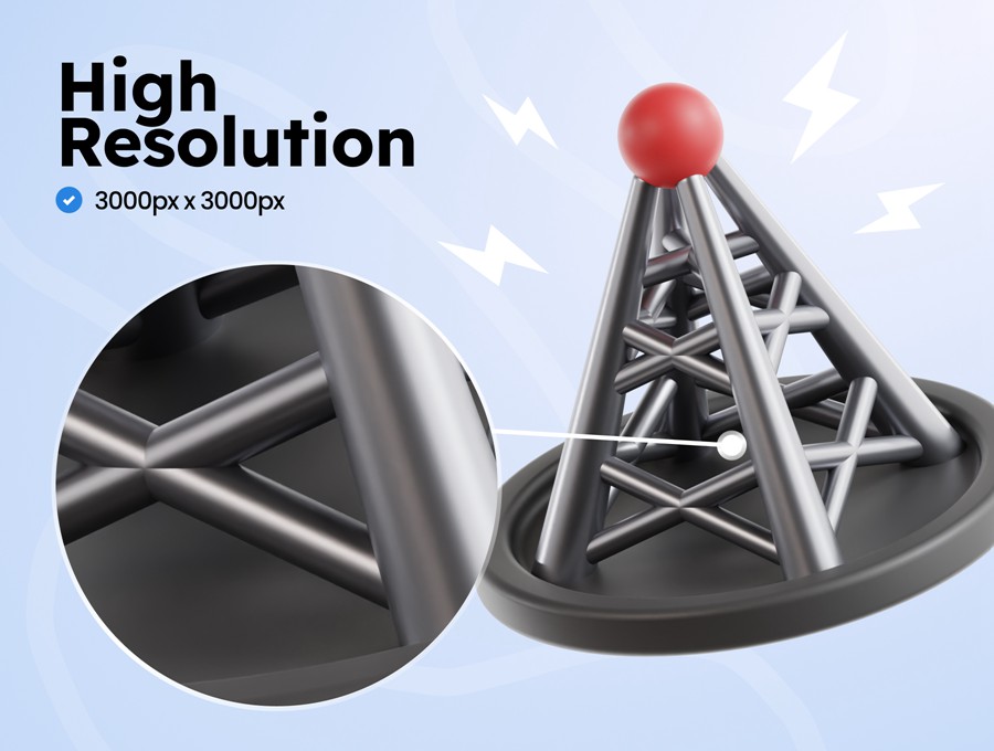 15款高级质感广播博客播音音频话筒音响设备3D插图图标Icons设计OBJ/PNG格式素材 3D Podcast and Audio Illustrations 图标素材 sucaiwan.com