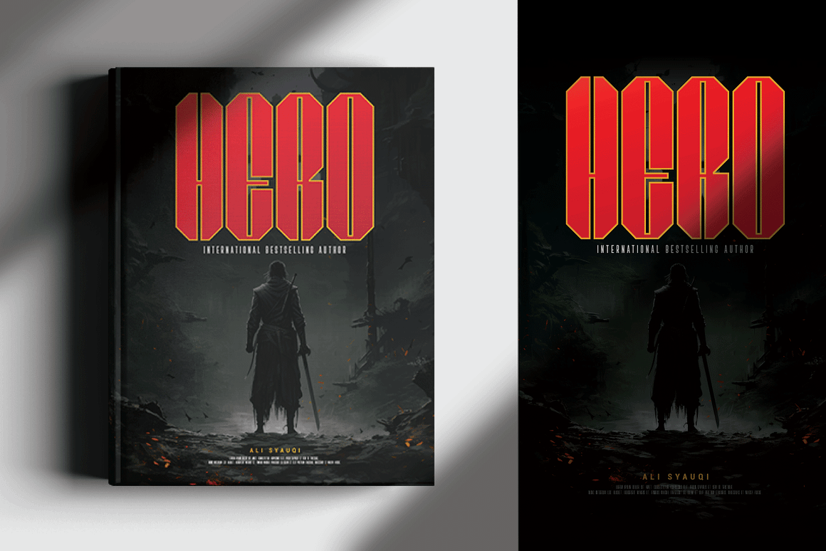 哥特式品牌海报徽标设计无衬线英文字体安装包 Black Land 设计素材 sucaiwan.com