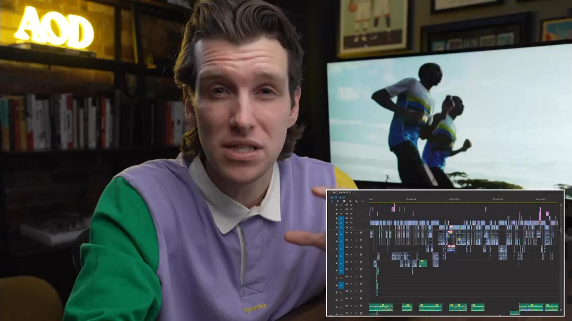 好莱坞电影大片编辑剪辑视频教程 中英文字幕 AOD – Art of Documentary – The Perfect Cut , sucaiwan.com