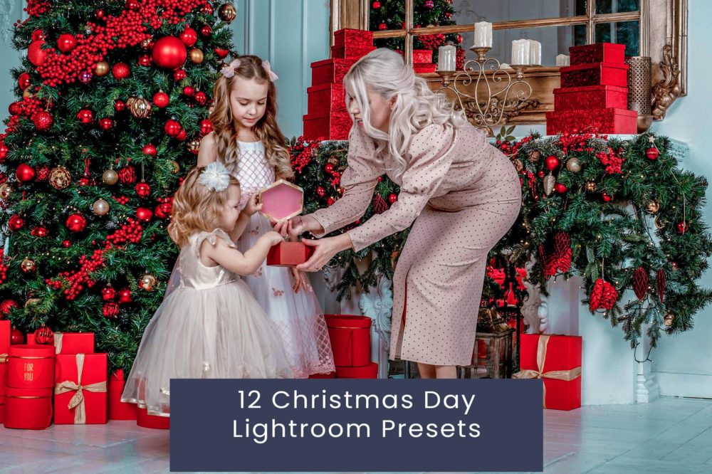 12组时尚圣诞节主题博主电影摄影照片调色Lightroom预设 12 Christmas Day Lightroom Presets 插件预设 第1张-素材湾丨精选海外优质设计素材资源 12组时尚圣诞节主题博主电影摄影照片调色Lightroom预设 12 Christmas Day Lightroom Presets 插件预设 sucaiwan.com