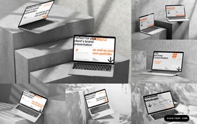 现代时尚杂志海报徽标设计衬线英文字体安装包 Solace Fleur Serif Font 设计素材 sucaiwan.com