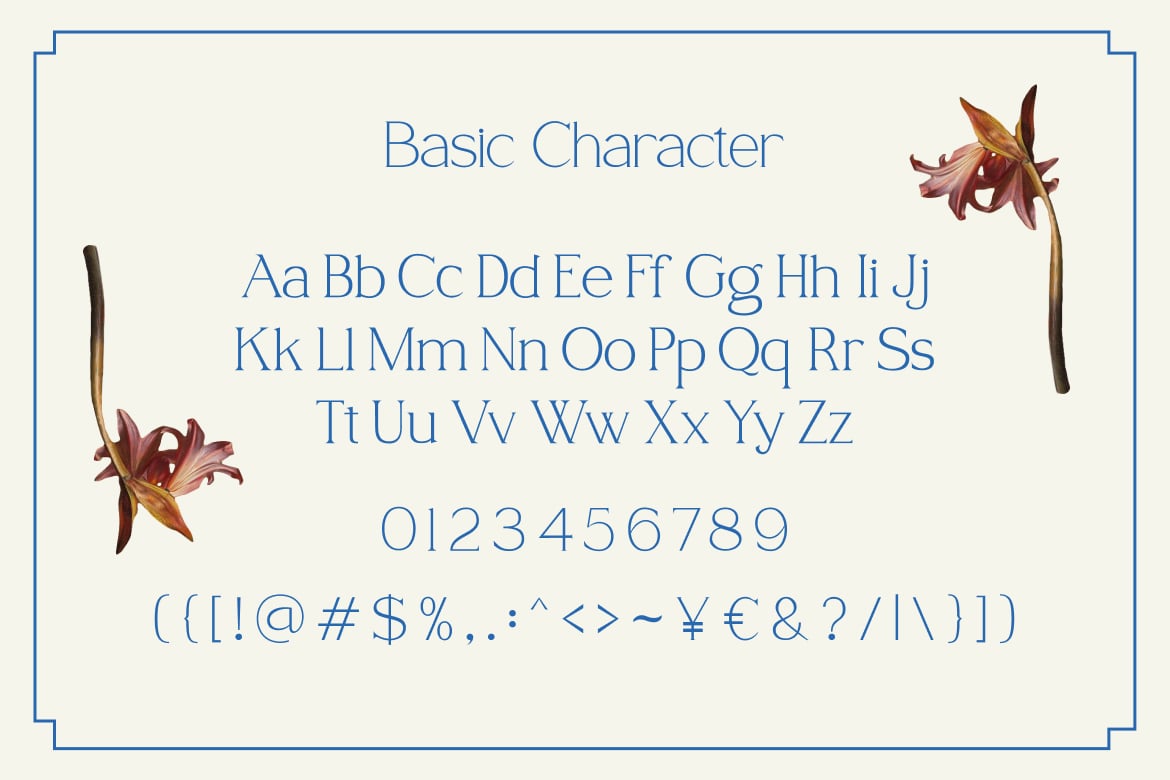 现代时尚杂志海报徽标设计衬线英文字体安装包 Solace Fleur Serif Font 设计素材 sucaiwan.com