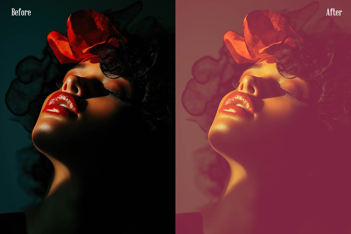 时尚双色调人像风景摄影照片调色Lightroom预设 Duotone Lightroom Presets 插件预设 sucaiwan.com