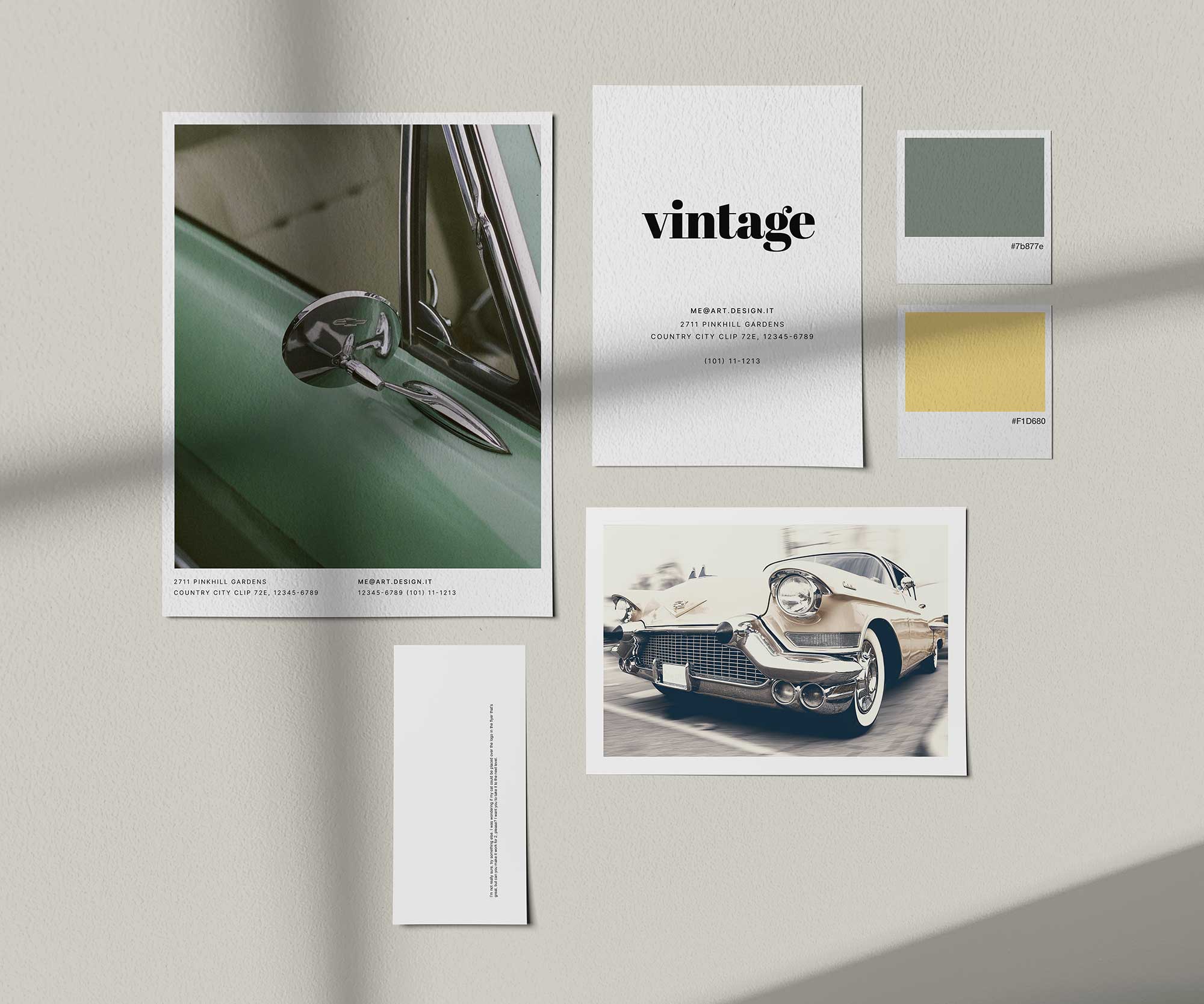 高级INS风纸张拼贴艺术人物风景照片情绪版手帐PSD样机模板素材 Advanced Moodboard Mockup 样机素材 sucaiwan.com