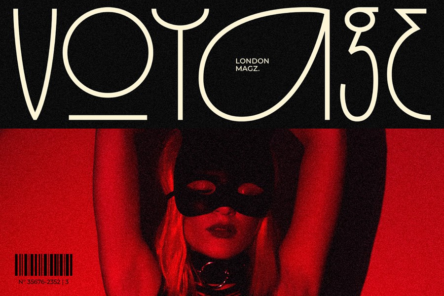 时尚优雅品牌杂志海报设计无衬线英文字体安装包 Erotic Display 设计素材 sucaiwan.com