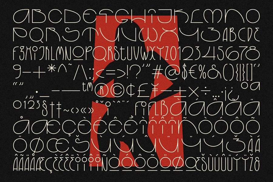 时尚优雅品牌杂志海报设计无衬线英文字体安装包 Erotic Display 设计素材 sucaiwan.com