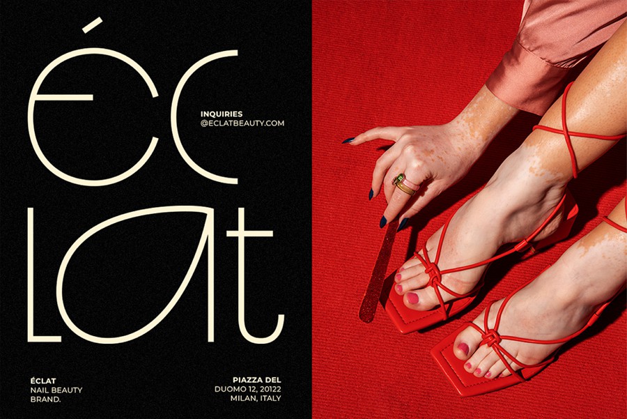 时尚优雅品牌杂志海报设计无衬线英文字体安装包 Erotic Display 设计素材 sucaiwan.com