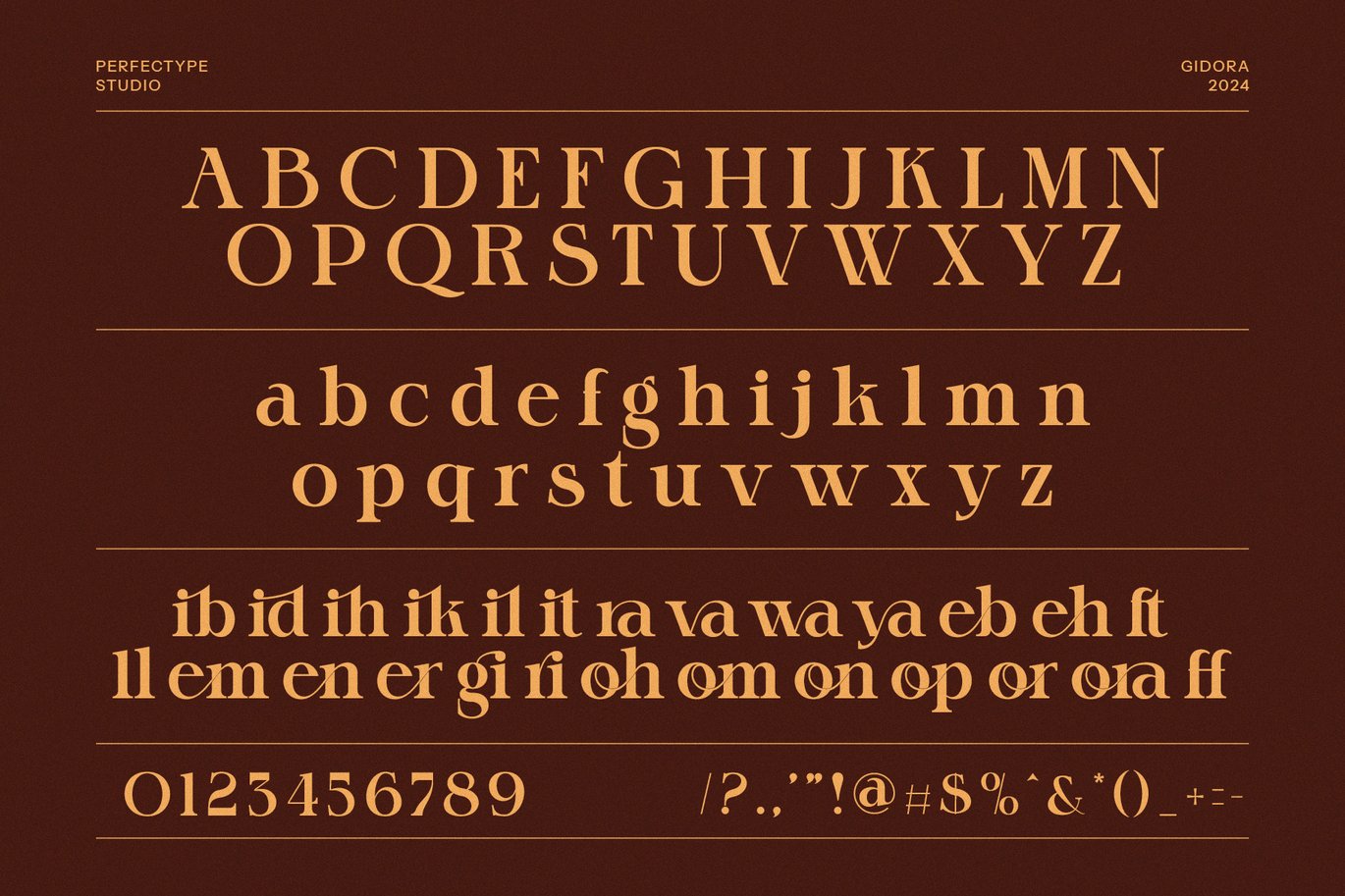 现代优雅杂志海报徽标设计衬线英文字体安装包 Gidora Elegant Serif Font 设计素材 第3张-素材湾丨精选海外优质设计素材资源 现代优雅杂志海报徽标设计衬线英文字体安装包 Gidora Elegant Serif Font 设计素材 sucaiwan.com