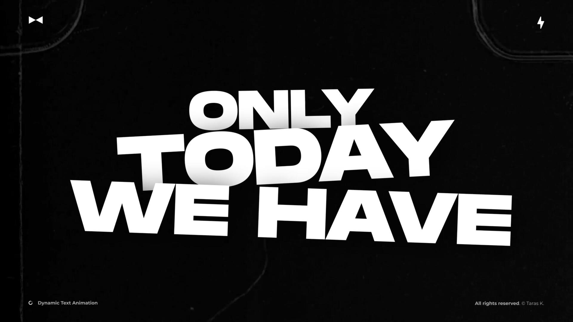 AE/PR/FCPX/达芬奇模板：极简主义黑白粗体动能文本标题排版动画 , sucaiwan.com