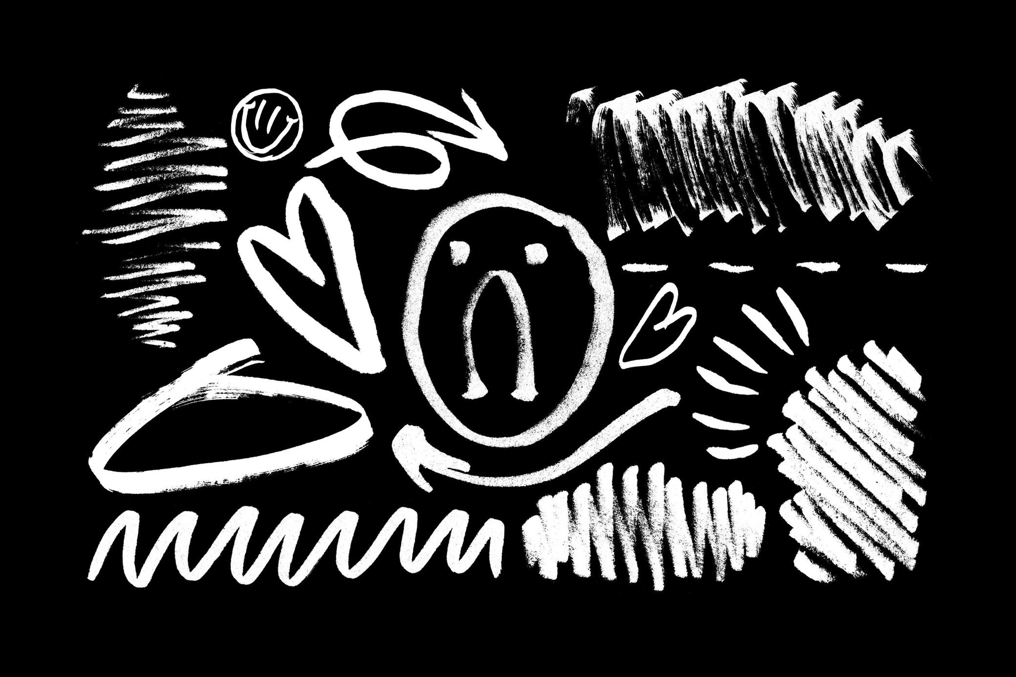 85款潮流嘻哈潮流街头随意乱涂乱画涂鸦风手绘线条箭头心形微笑PNG免抠图设计素材 85 Marker Elements 图片素材 第3张-素材湾丨精选海外优质设计素材资源 85款潮流嘻哈潮流街头随意乱涂乱画涂鸦风手绘线条箭头心形微笑PNG免抠图设计素材 85 Marker Elements 图片素材 sucaiwan.com