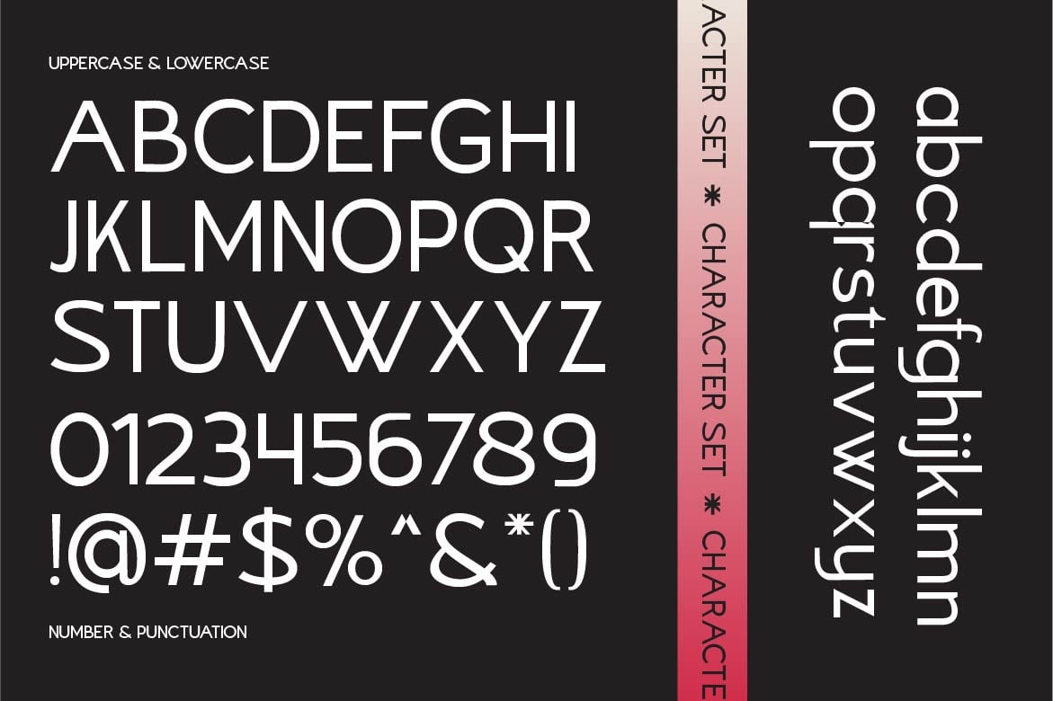 现代优雅品牌杂志徽标设计无衬线英文字体安装包 Keager Sans Serif Font 设计素材 sucaiwan.com