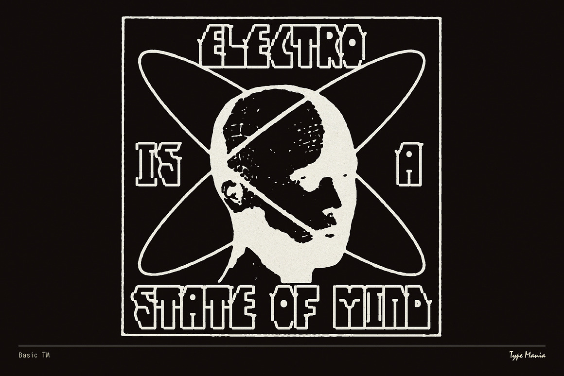 英文字体:复古怀旧ASCII风格计算屏幕网络数字代码艺术标题包装字体 Basic TM – Quirky Computer Font , 第5张-素材湾丨精选海外优质设计素材资源 英文字体:复古怀旧ASCII风格计算屏幕网络数字代码艺术标题包装字体 Basic TM – Quirky Computer Font , sucaiwan.com