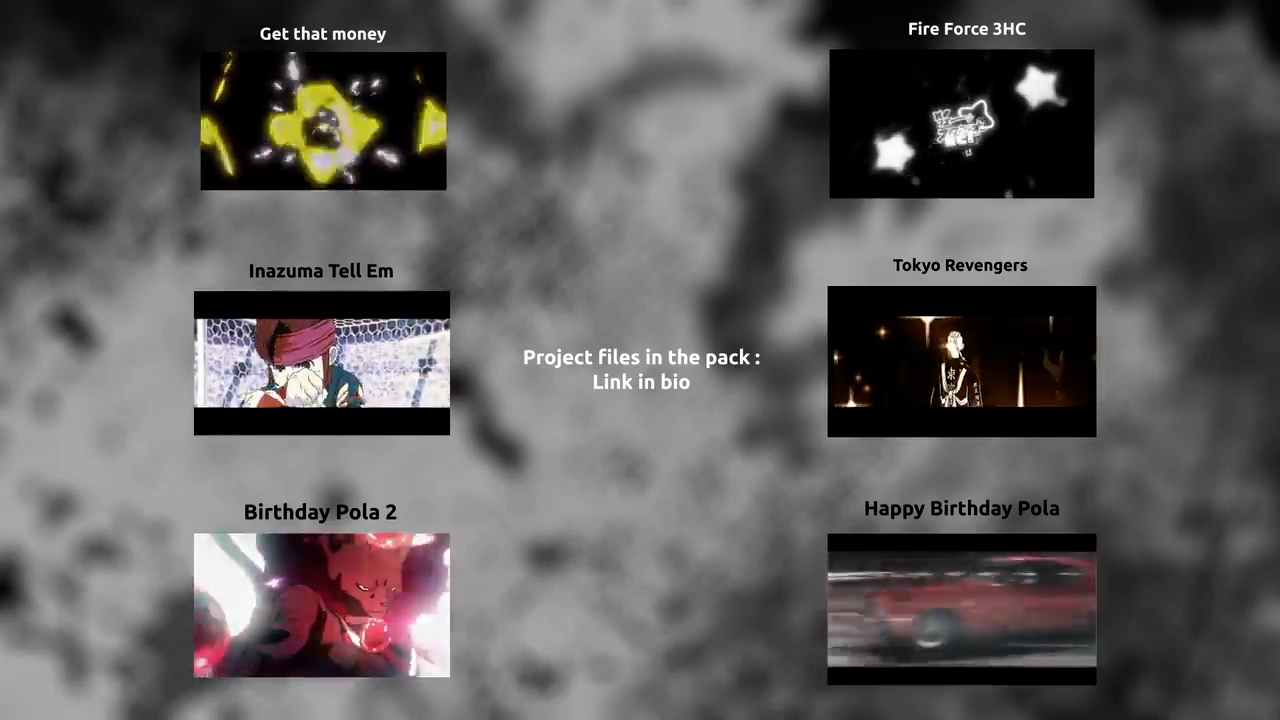 SNAKE - 10k Editing Pack 8GB+漫剪素材合集/100+视频叠加/AE项目文件/AE预设/150+SFX音效 影视音频 sucaiwan.com
