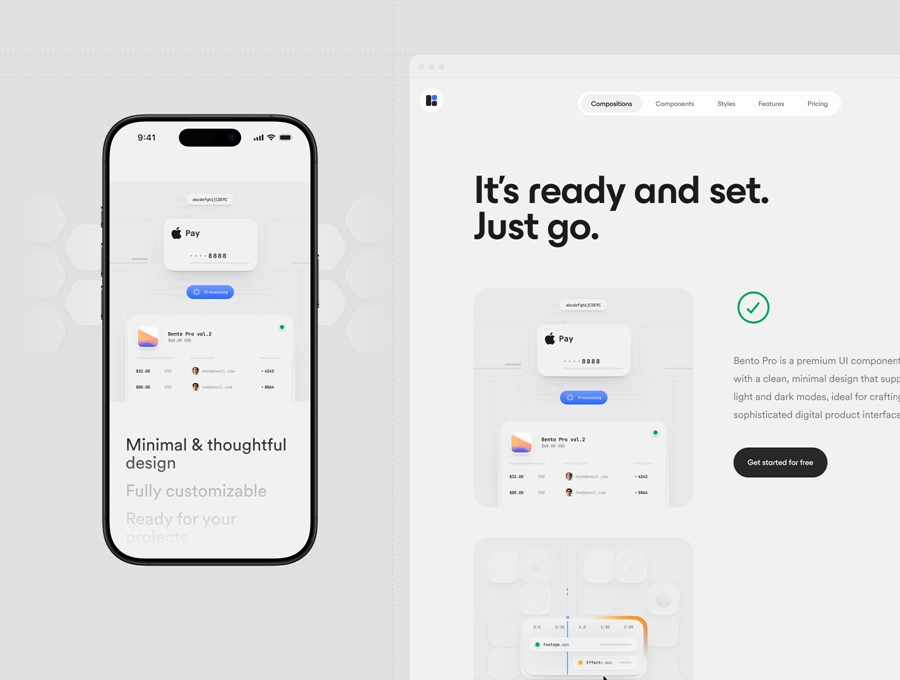 高级双配色金融科技社交交友聊天APP UI卡片小工具设计Figma格式素材 Bento Pro: Multipurpose 2.0 APP UI 第6张-素材湾丨精选海外优质设计素材资源 高级双配色金融科技社交交友聊天APP UI卡片小工具设计Figma格式素材 Bento Pro: Multipurpose 2.0 APP UI sucaiwan.com