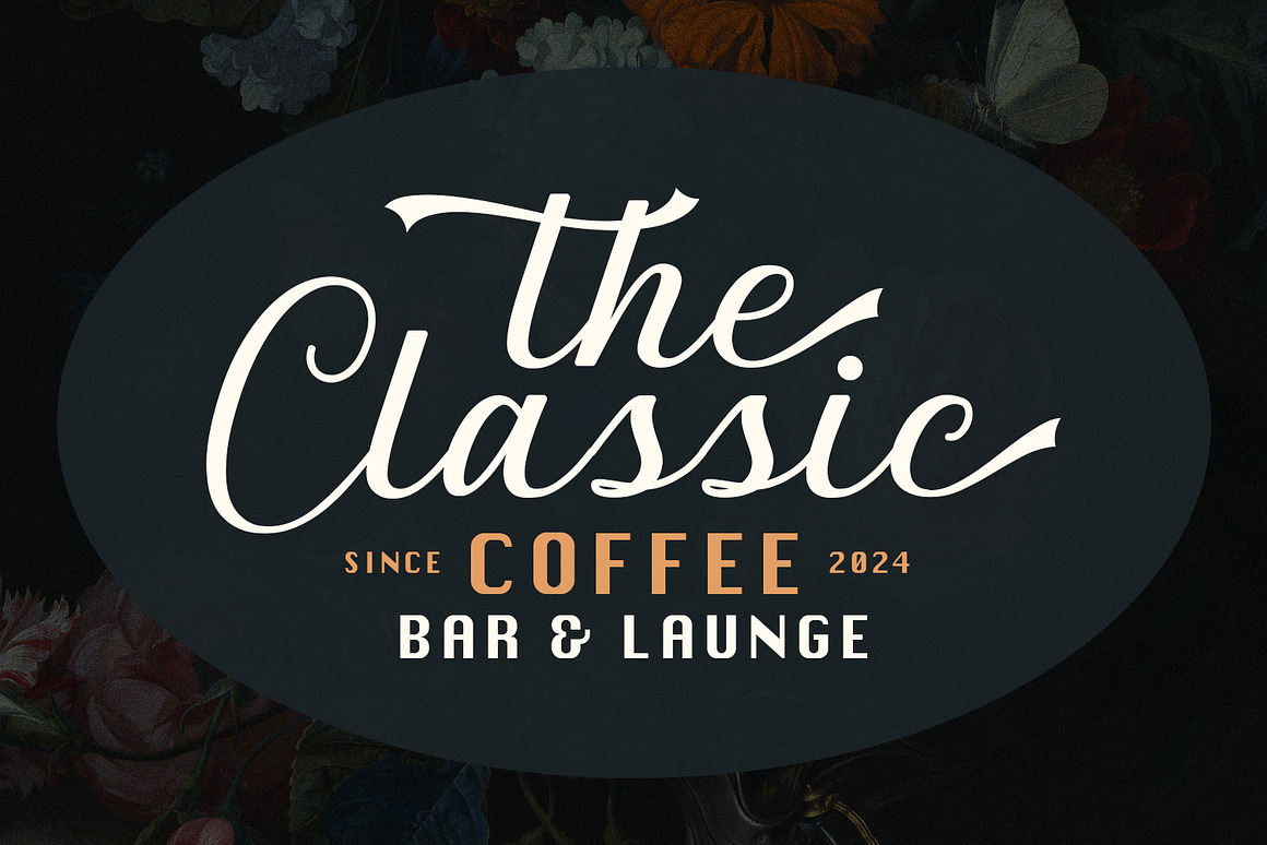 复古时尚杂志邀请函徽标设计手写英文字体安装包 Graceful Nostagia Script Font 设计素材 第5张-素材湾丨精选海外优质设计素材资源 复古时尚杂志邀请函徽标设计手写英文字体安装包 Graceful Nostagia Script Font 设计素材 sucaiwan.com